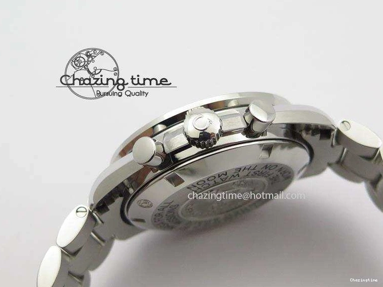 0516 Speedmaster SS 2013 Pro Racing On SS Bracelet Manual Winding Chrono Movement UrbanStyle 8230